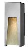 1760TT - Hinkley Lighting - Kube - One Light Outdoor Small Wall Sconce Titanium Finish with Amber Etched Glass - GU10 Lamping - Kube
