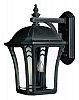 1335MB-LED - Hinkley Lighting - LARGE WALL OUTDOOR Museum Black Finish with Clear Beveled Frosted Glass - Wabash