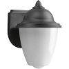 P5881-31WB - Progress Lighting - One Light Outdoor Wall Mount Black Finish with White Acrylic Glass -