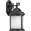 P5875-31WB - Progress Lighting - Ashmore - One Light Wall Lantern Black Finish with Etched, Water Seeded Glass - Ashmore