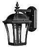 1336MB-LED - Hinkley Lighting - Wabash - LED Small Outdoor Wall Mount Museum Black Finish with Clear Beveled Glass - Wabash
