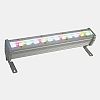 WWS-16-12-HW-60-RGB-A - Jesco Lighting - WWS Series - LED Hard-Wire Outdoor Wall Washer Aluminum Finish with RGB Color Changing Glass - WWS Series