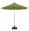 732SR67 - Galtech International - 9' Octagon Commercial Umbrella 67: Fern SR: SilverSunbrella Solid Colors - Quick Ship -