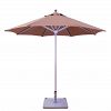 732dr56095 - Galtech International - 9' Octagon Commercial Umbrella 56095: Astoria Sunset DRW: Drift WoodSunbrella Custom Colors -