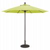 735AB46 - Galtech International - 9' Commercial Octagonal Umbrella 46: Parrot AB: Antique BronzeSunbrella Solid Colors - Quick Ship -