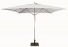 792SR51 - Galtech International - Manual Lift - 10' x 10' Square Umbrella 51: Canvas SR: SilverSunbrella Solid Colors - Quick Ship -