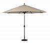 986AB29 - Galtech International - 11' Octagon Umbrella with LED Light 29: Beige AB: Antique BronzeSuncrylic - Quick Ship -