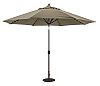 986AB49 - Galtech International - 11' Octagon Umbrella with LED Light 49: Cocoa AB: Antique BronzeSunbrella Solid Colors - Quick Ship -