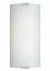 PW561BOPSICF1HEW - LBL Lighting - Omni - One Light Medium Wall Sconce with Cover SL: Silver Finish CF: Compact Flourescent 18 Watt - 120 VBubble Opal Glass -
