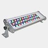WWT2490PP15W50A - Jesco Lighting - WWT Series - 24 105W 37 LED Outdoor Wall Washer with Plug and Play Aluminum 15° Beam Angle - WWT Series