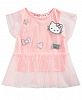 Hello Kitty Toddler Girls Layered-Look Patch Top