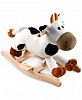 Trademark Global Happy Trails Connie Cow Plush Rocking Animal with Sounds