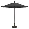 725bk48080 - Galtech International - Manual Lift - 7.5' Round Umbrella 48080: Spectrum Indigo BK: BlackSunbrella Custom Colors -