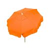 1363 - Parasol Enterprises - Italian - 6' Umbrella with Beach Pole Solid Orange Finish -