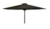 1290 - Parasol Enterprises - Classic Wood - 9' Market Umbrella Black Finish -