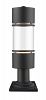 553PHB-533PM-ORBZ-LE - Z-Lite - Luminata - 14W 1 LED Outdoor Post Mount Lantern Oil Rubbed Bronze Finish with Clear Glass - Luminata