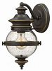 2340OZ - Hinkley Lighting - Saybrook - One Light Small Outdoor Wall Mount Oil Rubbed Bronze Finish with Clear Seedy Glass - Saybrook