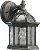 7817-25 - Quorum Lighting - Weston - One Light Wall Lantern Timberland Granite Finish with Water Seeded Glass - Weston