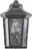 7932-45 - Quorum Lighting - One Light Outdoor Ceiling/Wall Mount Baltic Granite Finish with Water Glass -