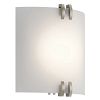 10795NILED - Kichler Lighting - 11 15W 1 LED Wall Sconce Brushed Nickel Finish with White Acrylic Glass -