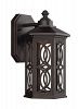 8517091S-71 - Sea Gull Lighting - Ormsby - 12.25 14W 1 LED Small Outdoor Wall Lantern Antique Bronze Finish with Etched/White Glass - Ormsby