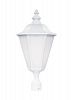 8231BL-15 - Sea Gull Lighting - Brentwood - One Light Outdoor Post Lantern White Finish with Smooth White Glass - Brentwood