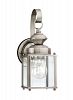8456-965 - Sea Gull Lighting - Jamestowne - One Light Outdoor Wall Lantern Antique Brushed Nickel - Jamestowne