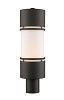 560PHB-DBZ-LED - Z-Lite - Luminata - 19.63 Inch 14W 1 LED Outdoor Post Lantern Deep Bronze Finish with Matte Opal Glass - Luminata