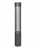 700OBTUR8404240CHUNVSPCLF - Tech Lighting - Turbo - 40.9 25W 4000K 40 Degree 1 LED Outdoor Bollard with Button Photocontrol and In-Line Fuse Charcoal Finish - Turbo