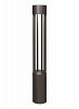 700OBTUR8304220CZUNVSPCLF - Tech Lighting - Turbo - 40.9 25W 3000K 20 Degree 1 LED Outdoor Bollard with Button Photocontrol and In-Line Fuse Bronze Finish - Turbo