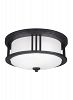 7847902EN3-12 - Sea Gull Lighting - Crowell - Two Light Outdoor Flush Mount Contemporary