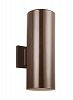 8313902EN3-10 - Sea Gull Lighting - Two Light Outdoor Cylinder Large Wall Lantern Transitional