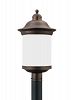 89298EN3-71 - Sea Gull Lighting - Hermitage - One Light Outdoor Post Lantern Transitional