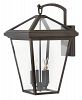 2568OZ - Hinkley Lighting - Alford Place - Four Light Outdoor Extra Large Wall Mount Oil Rubbed Bronze Finish with Clear Glass - Alford Place