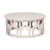 713004 - GUILD MASTER - Newport Cocktail Table Manor White Finish -