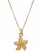 Starfish 18" Pendant Necklace in 10k Gold