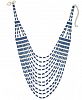 Thalia Sodi Gold-Tone & Stone Multi-Row Statement Necklace, 16" + 3" extender, Created for Macy's