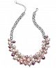 Charter Club Silver-Tone Ombre Imitation Pearl Statement Necklace, 17" + 2" extender, Created for Macy's