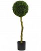 Nearly Natural 3.5' Boxwood Topiary Uv-Resistant Indoor/Outdoor Artificial Tree