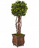 Nearly Natural 30" English Ivy Uv-Resistant Indoor/Outdoor Artificial Tree in Metal Planter