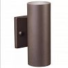 15079AZT - Kichler Lighting - Two Light Wall Wash Textured Architectural Bronze Finish with Glass -