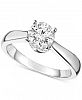 TruMiracle Diamond Solitaire Engagement Ring (1 ct. t. w. ) in 14k White Gold