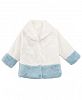 First Impressions Baby Girls Shawl-Collar Faux-Fur Coat, Created for Macy's