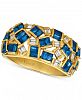 Le Vian Baguette Frenzy Sapphire (1-3/4 ct. t. w. ) & Diamond (1/5 ct. t. w. ) Ring in 14K Gold