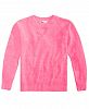 Epic Threads Big Girls Chenille Keyhole Sweater, Created for Macy's