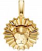 Michael Kors Women's Custom Kors 14K Gold-Plated Sterling Silver Lion Charm