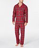 Matching Family Pajamas Men's Brinkley Plaid Pajama Set, Created for Macy's