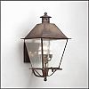 BCD9137NAB - Troy Lighting - Montgomery - 23.5 Four Light Outdoor Wall Lantren Natural Aged Brass Finish - Montgomery