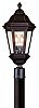 PCD6832ABZ - Troy Lighting - Verona - Two Light Outdoor Post Lantern Antique Bronze Finish with Clear Seeded Glass - Verona
