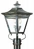 PCD8931CI - Troy Lighting - Oxford - 19.75 Two Light Outdoor Post Lantern Charred Iron Finish - Oxford